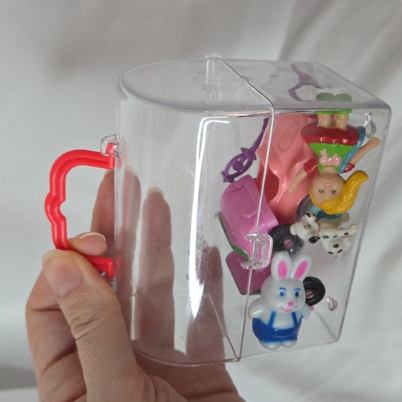 Mini Doll Vintage 90s playset Dalmatian Car Bunny carry case - Picture 7 of 7